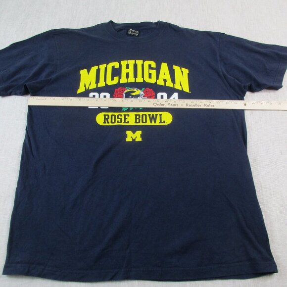 Michigan Wolverines T-Shirt Mens XL Navy Gear For Sports NCAA Football Sports - Picture 6 of 7